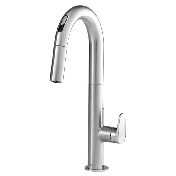 Beale 1-Handle & Hand-Free Pull-Down Kitchen Faucet, Stainless Steel